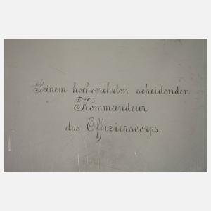 Silbertablett Kaiserreich