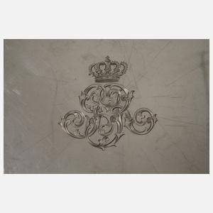 Silbertablett Kaiserreich