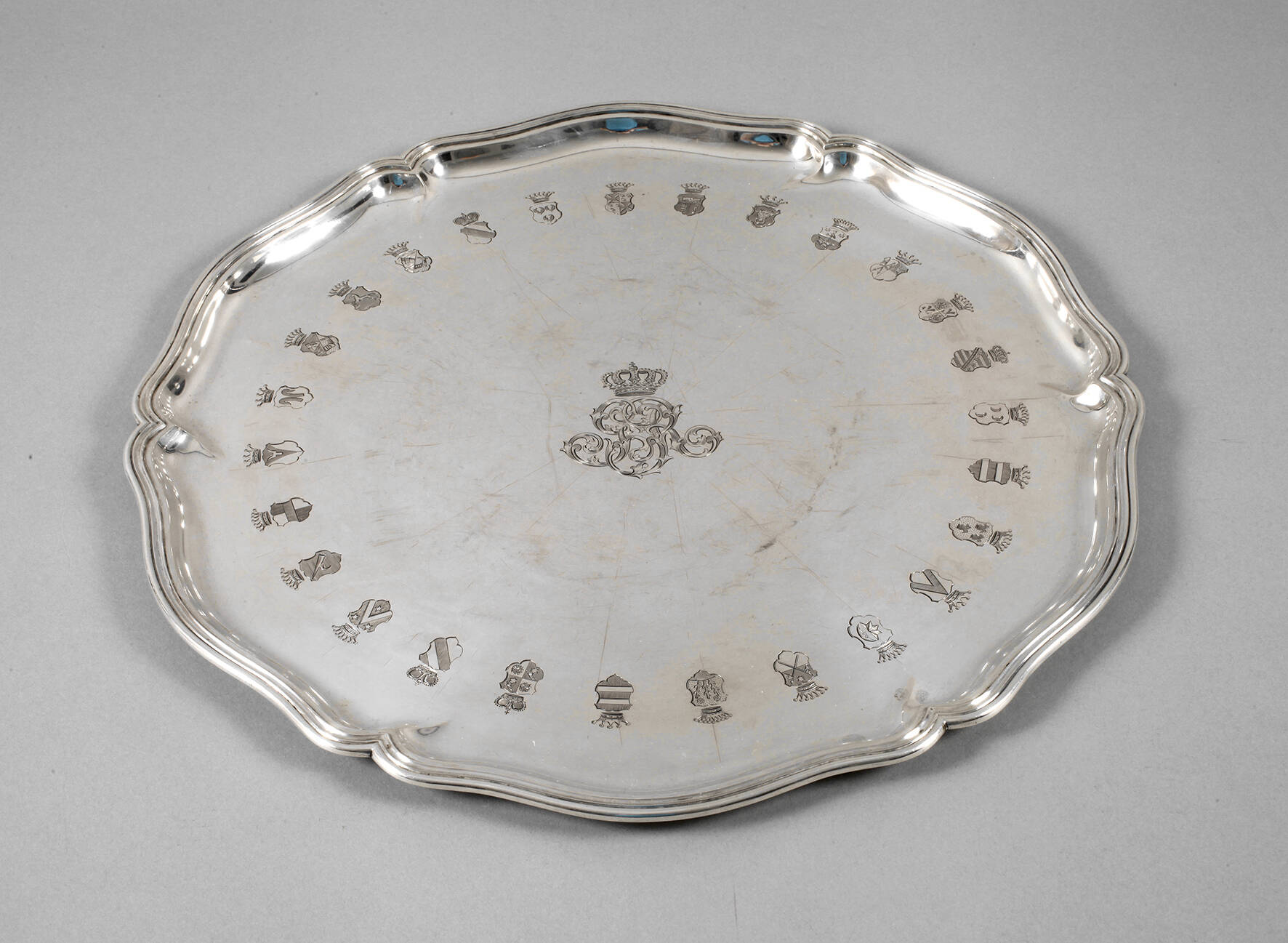 Silbertablett Kaiserreich