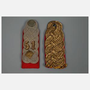 Preußen, Konvolut Schulterstücke