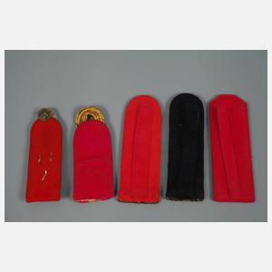 Preußen, Konvolut Schulterstücke