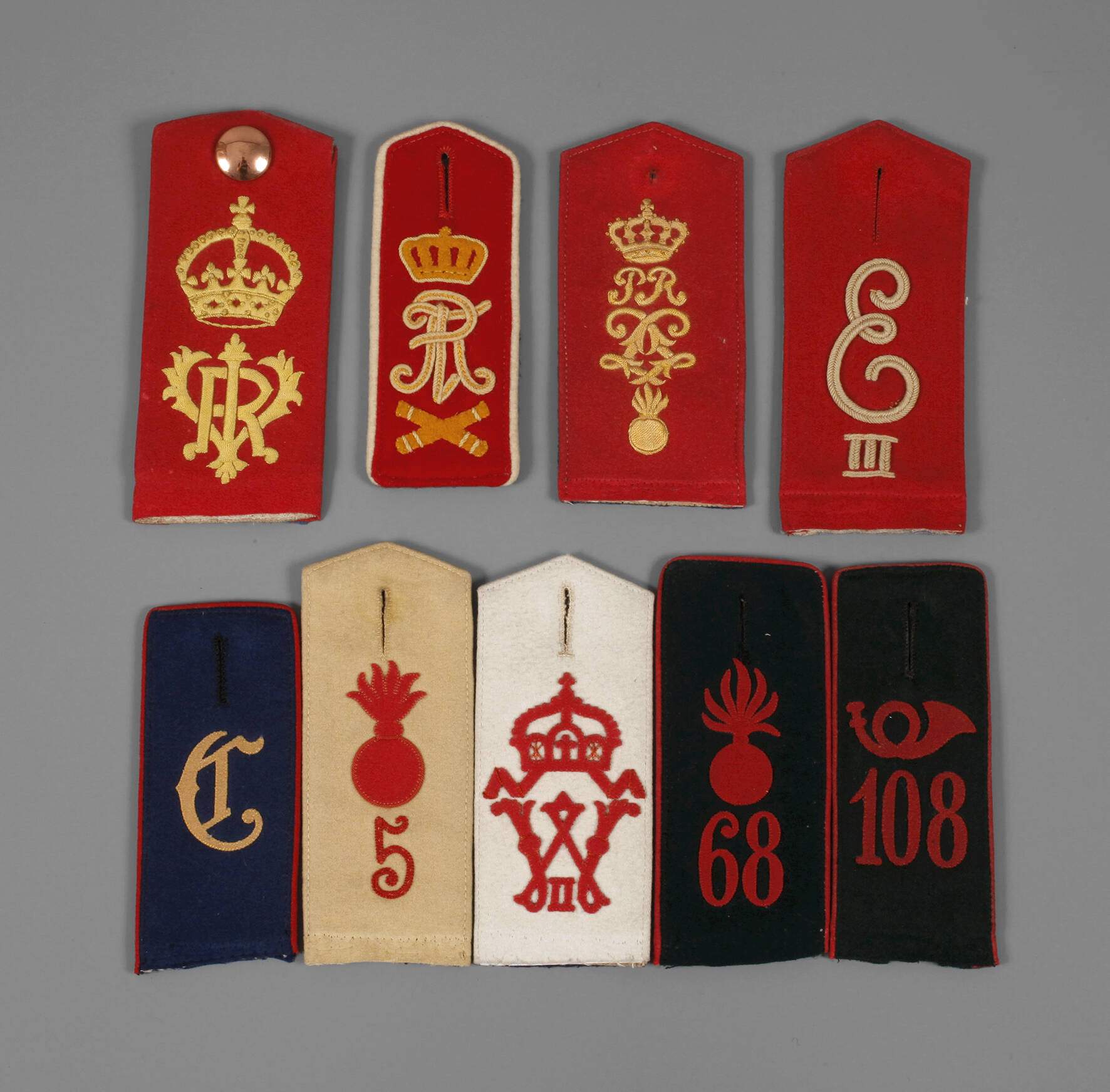 Sammlung Schulterklappen