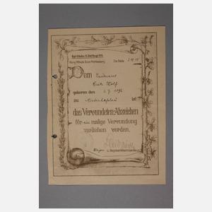 Urkundennachlass Sachsen