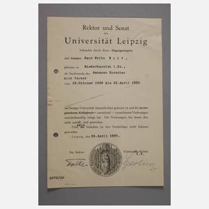 Urkundennachlass Sachsen