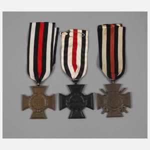 Kriegsteilnehmerehrenkreuze