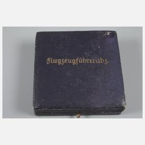 Flugzeugführerabzeichen im Etui