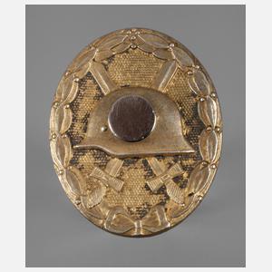 Verwundetenabzeichen in Gold