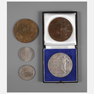 Fünf Medaillen 3. Reich