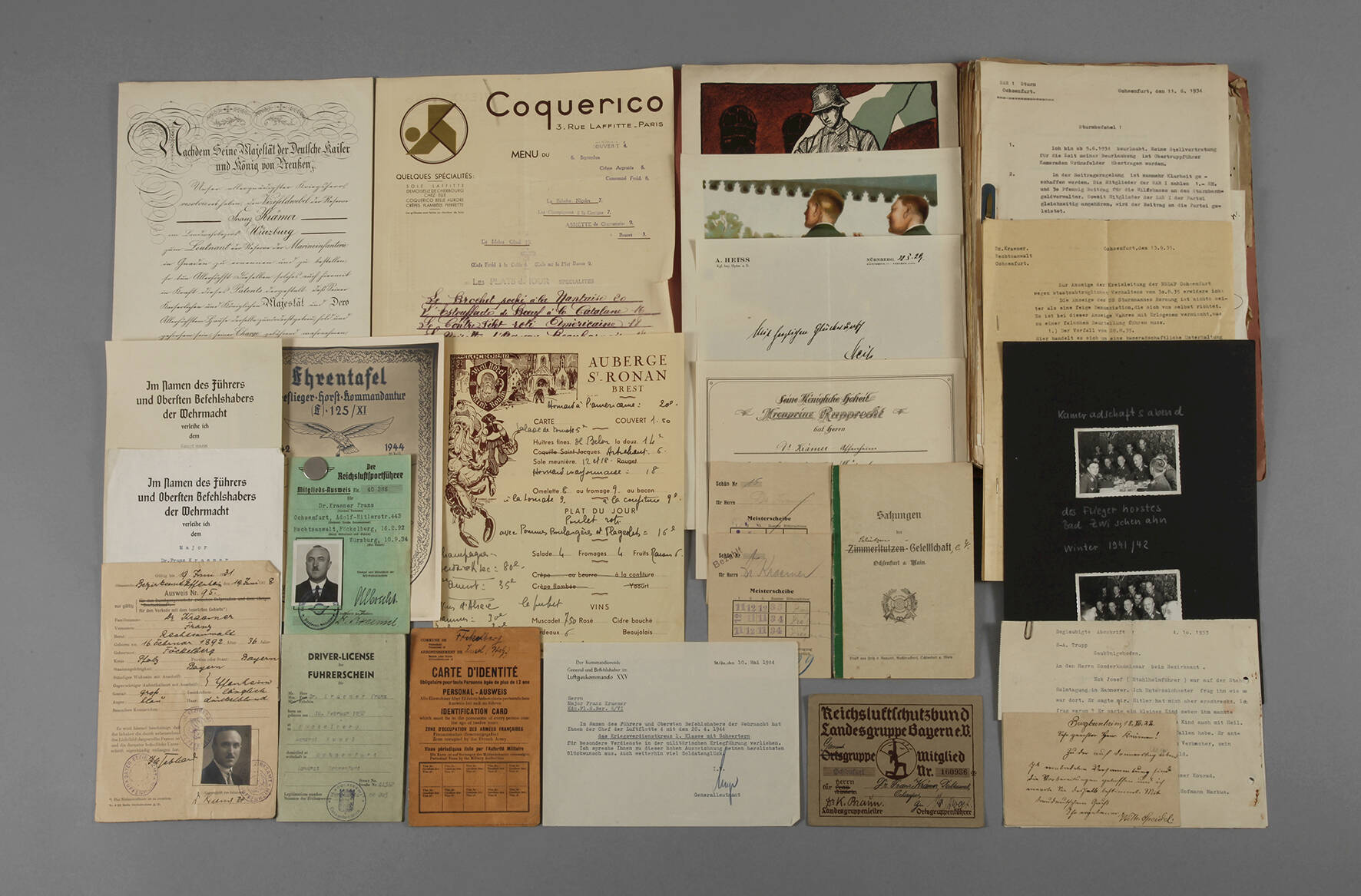 Papiernachlass Stahlhelmbund und Sturm Ochsenfurt