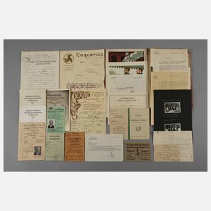 Papiernachlass Stahlhelmbund und Sturm Ochsenfurt