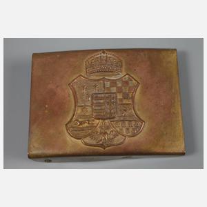 Drei Koppelschlösser Österreich-Ungarn