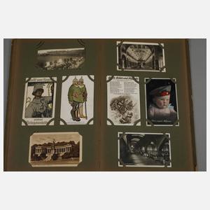 Postkartenalbum 1. Weltkrieg