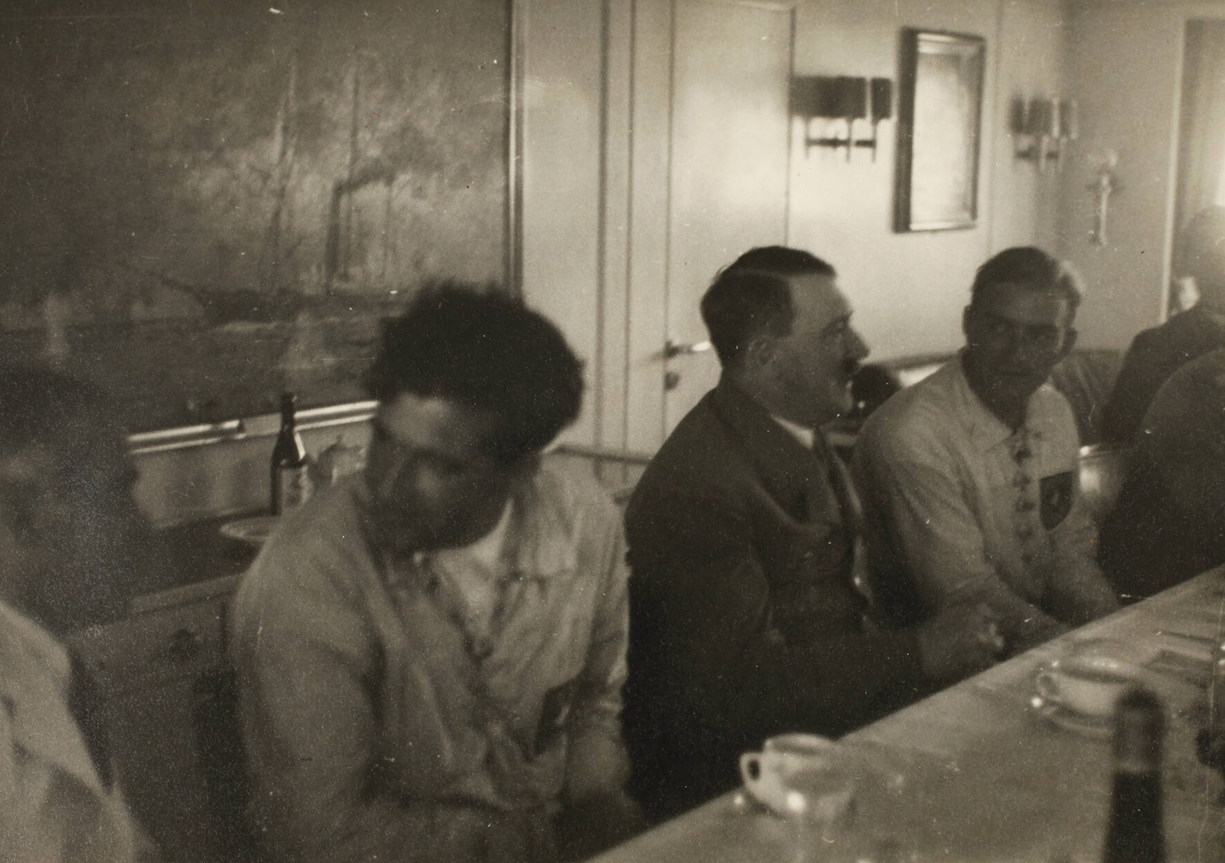 Foto Peter Bischoff und Hans Weise mit A.H