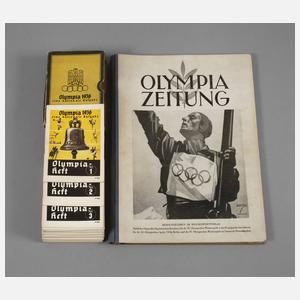 Olympia 1936, Zeitung und Hefte
