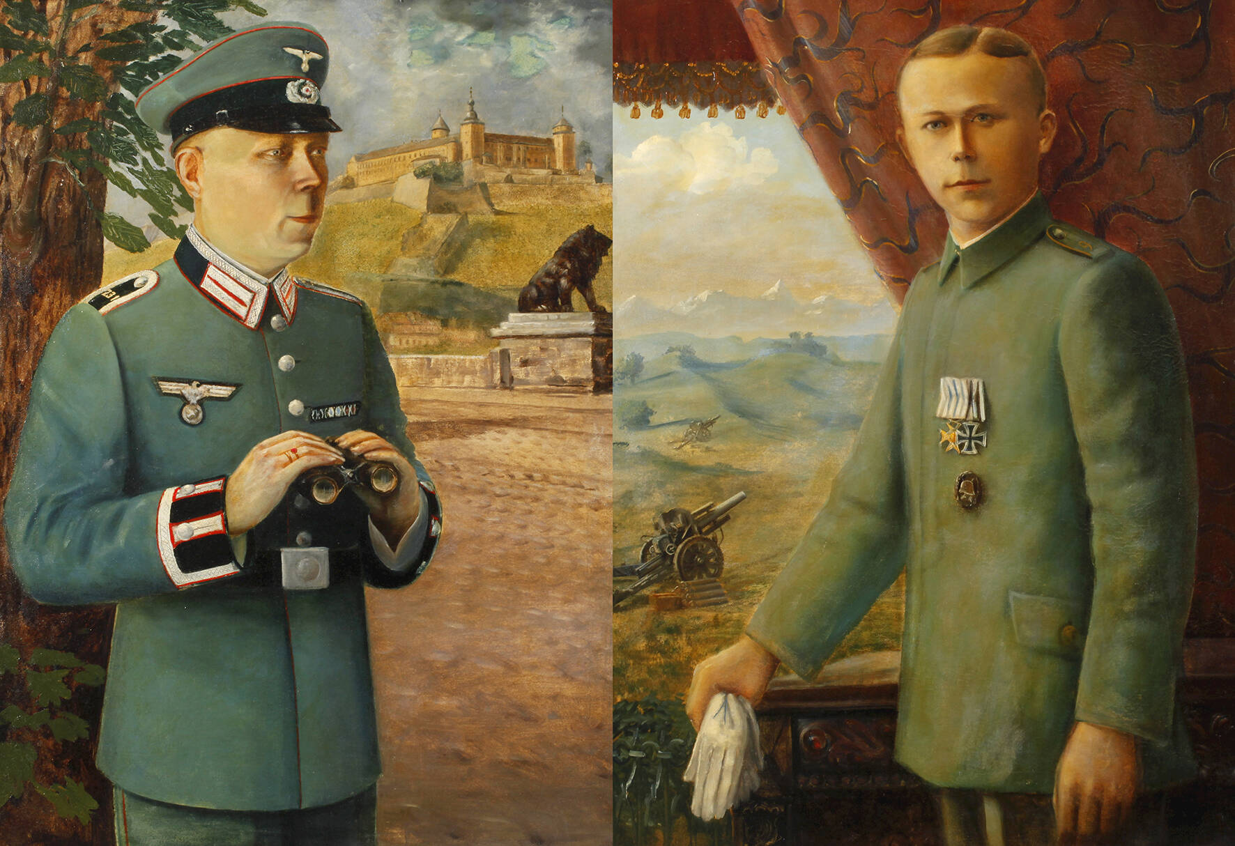 Zwei Soldatenbilder