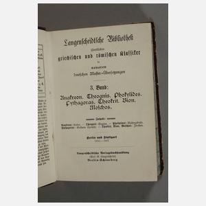 35 Bände Langenscheidtsche Bibliothek