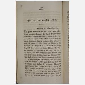 Vier Bände Reisebeschreibungen Italien