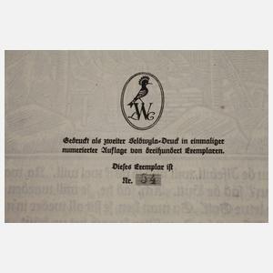 Das Märchen von dem Fischer un syner Frau