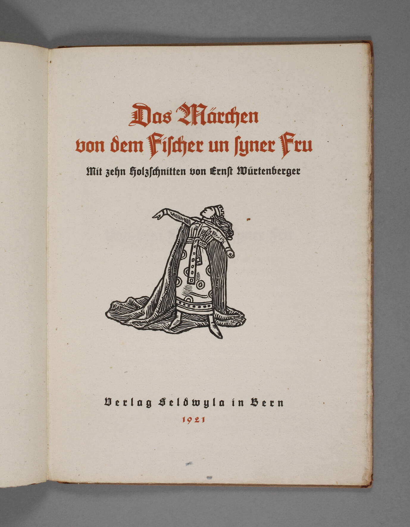 Das Märchen von dem Fischer un syner Frau