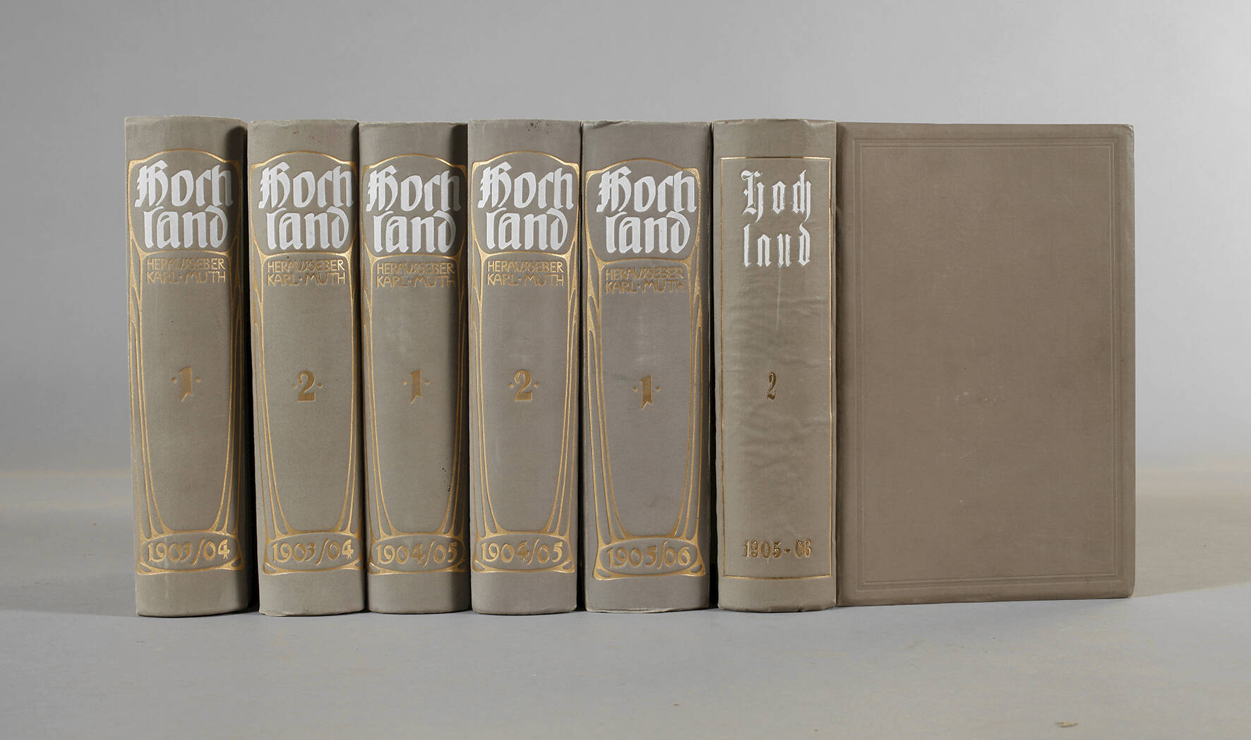 Sechs Bände Hochland