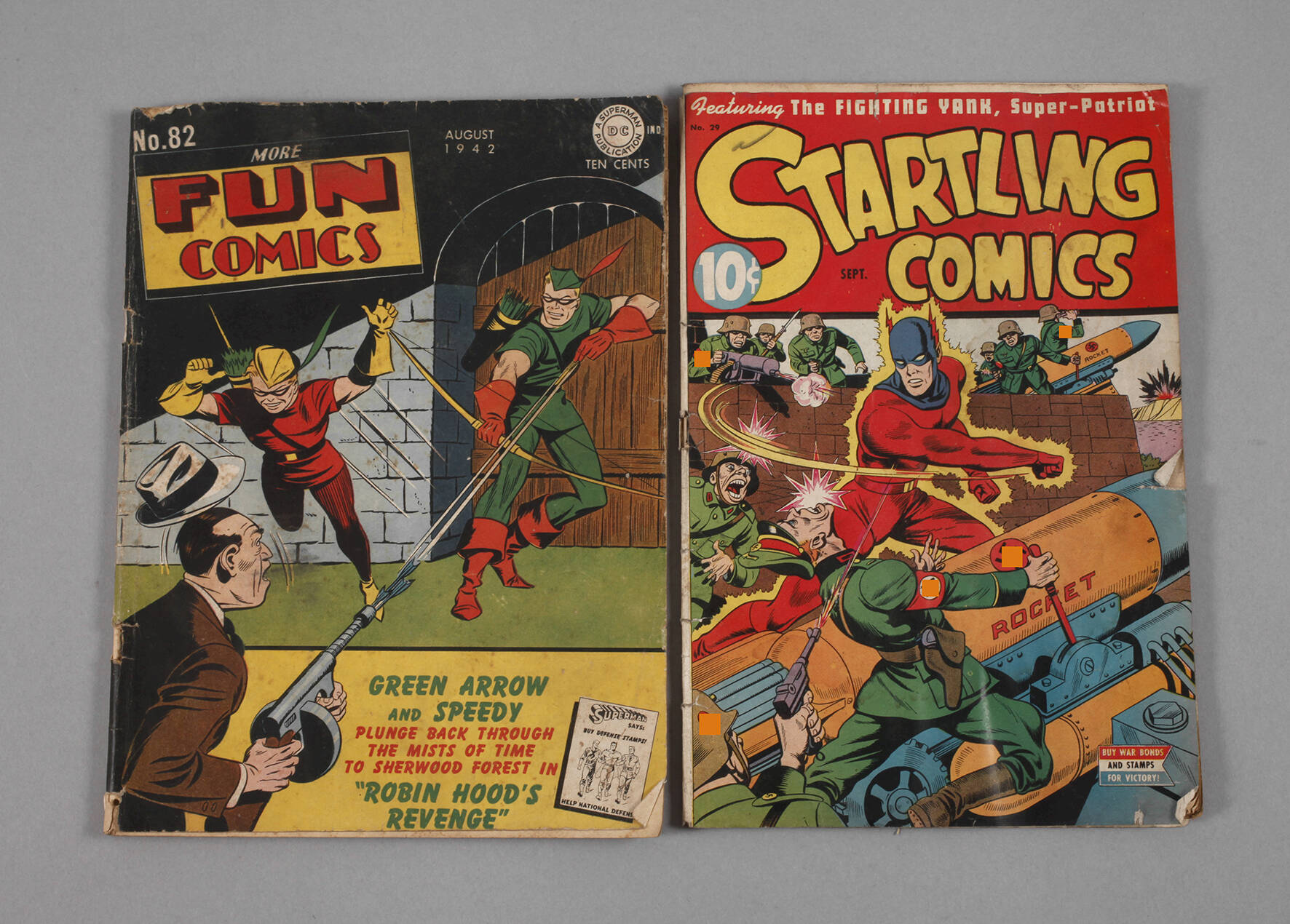 Zwei Comic-Hefte Amerika