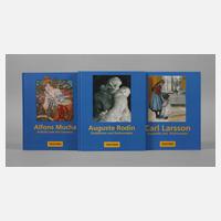 Drei Bände bildende Kunst111