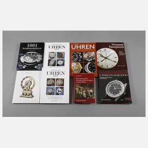 Konvolut Fachliteratur Uhren