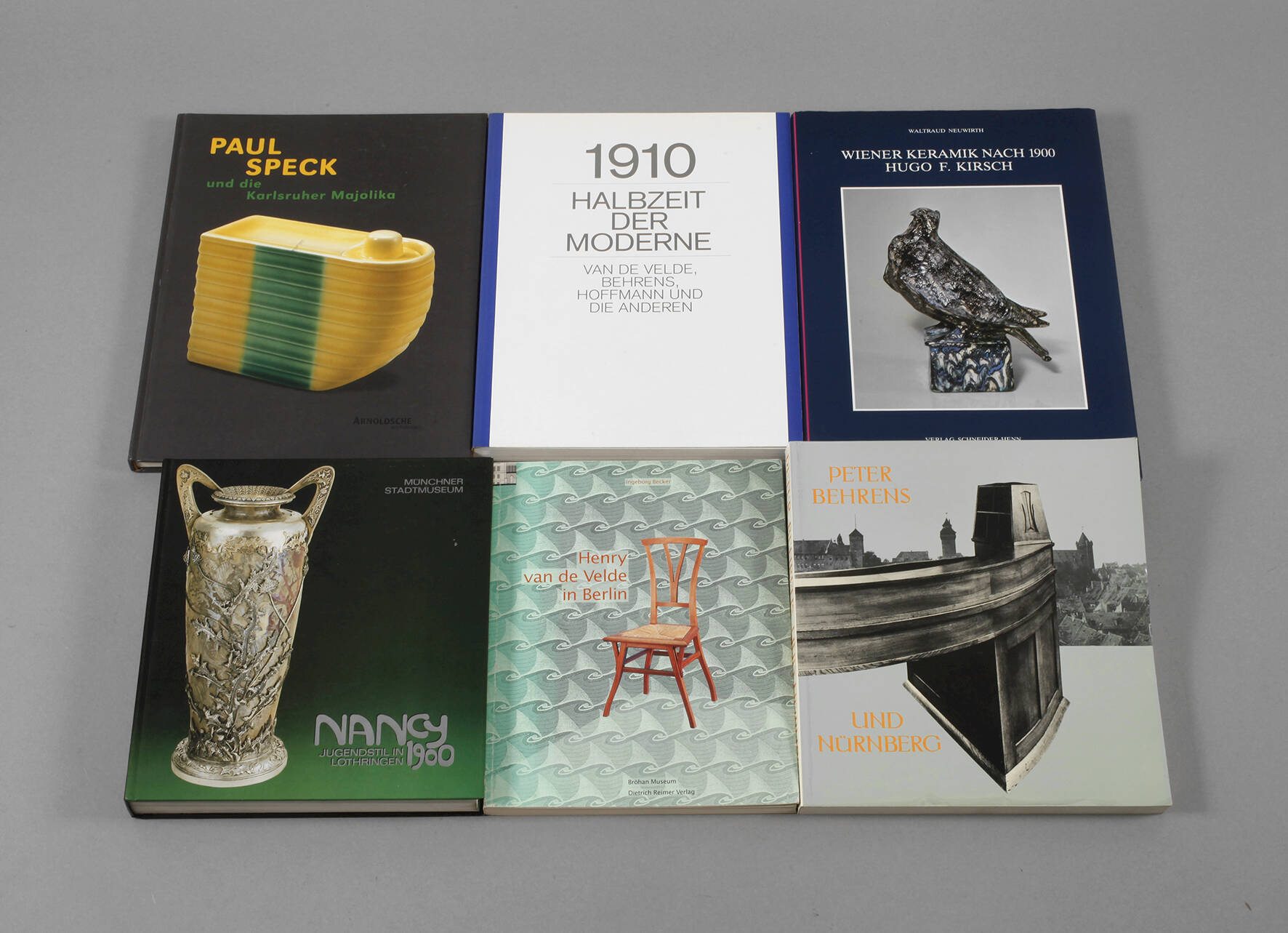 Konvolut Fachbücher Jugendstil und Design