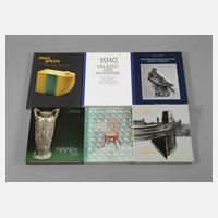 Konvolut Fachbücher Jugendstil und Design111