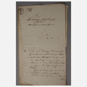 Konvolut historische Dokumente