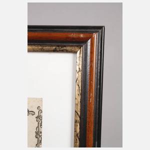 Einblattdruck "Traue-Schaue-Wem"