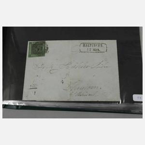 Konvolut alte Belege Baden