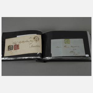 Konvolut alte Belege Baden