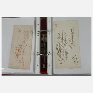 Konvolut alte Belege