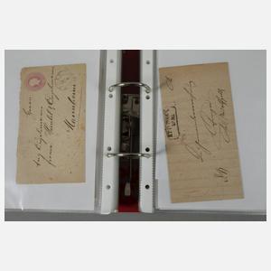 Konvolut alte Belege