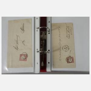 Konvolut alte Belege