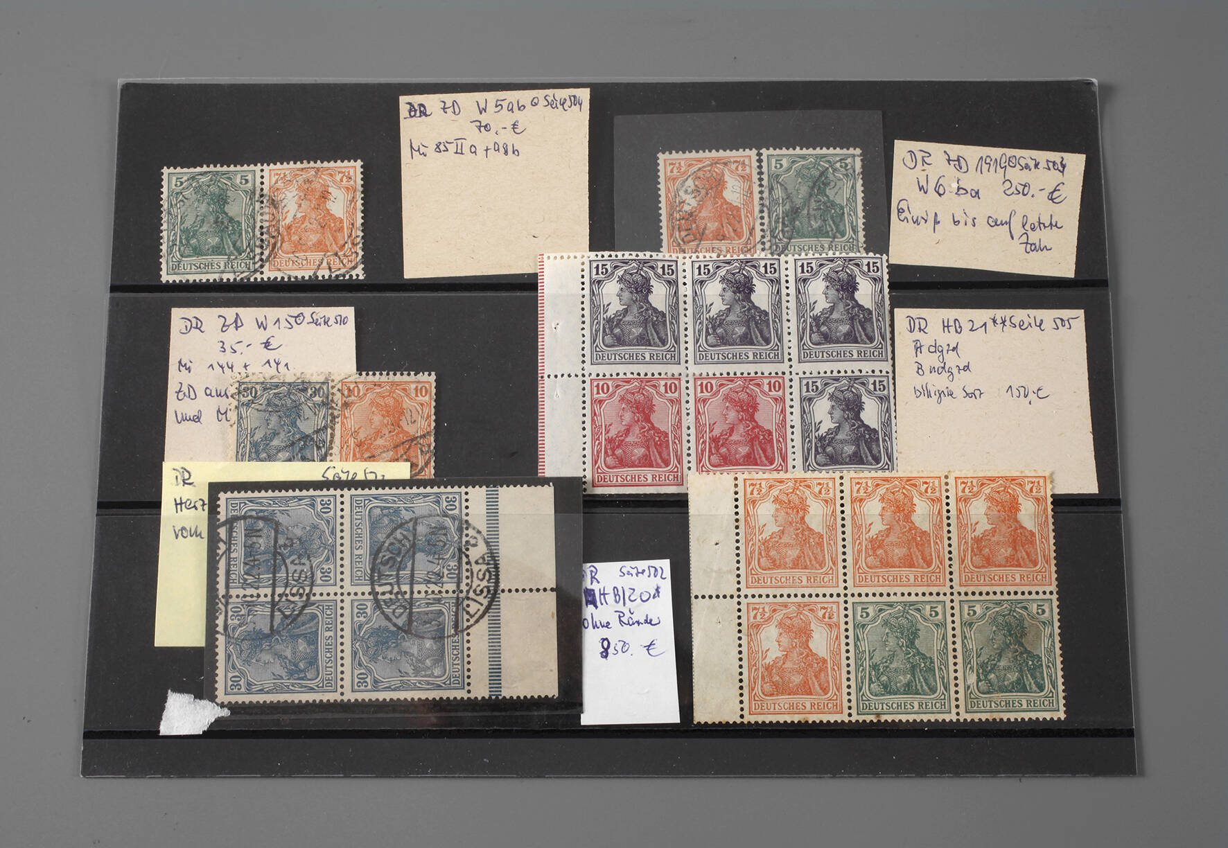 Deutsches Reich Zusammendrucke