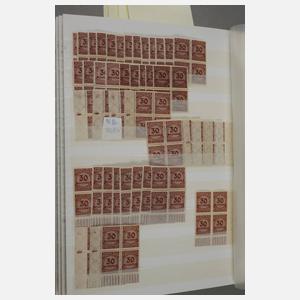 Briefmarkensammlung Inflation