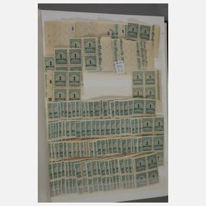 Briefmarkensammlung Inflation