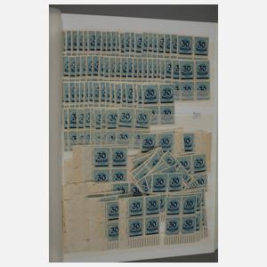 Briefmarkensammlung Inflation