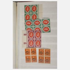 Briefmarkensammlung Inflation