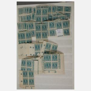 Briefmarkensammlung Inflation