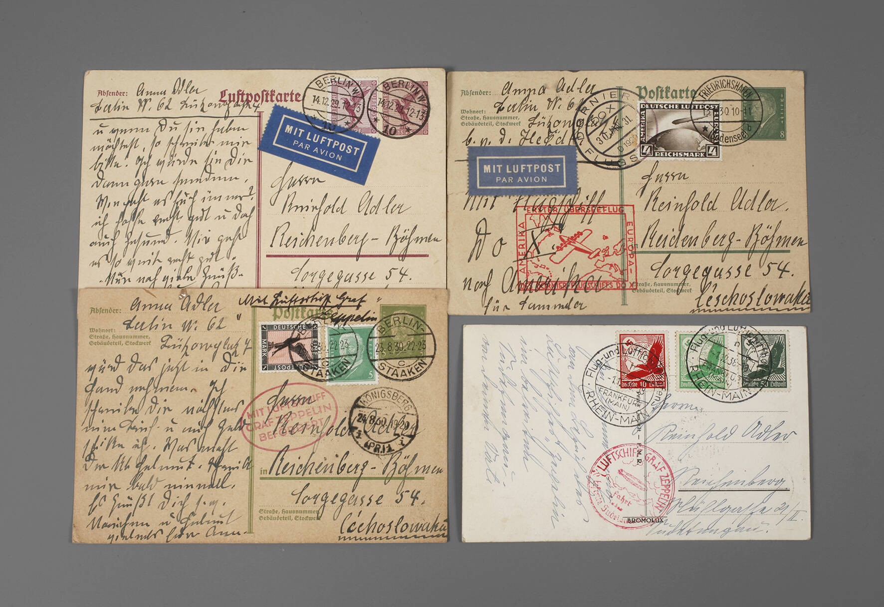 Konvolut Luftpost