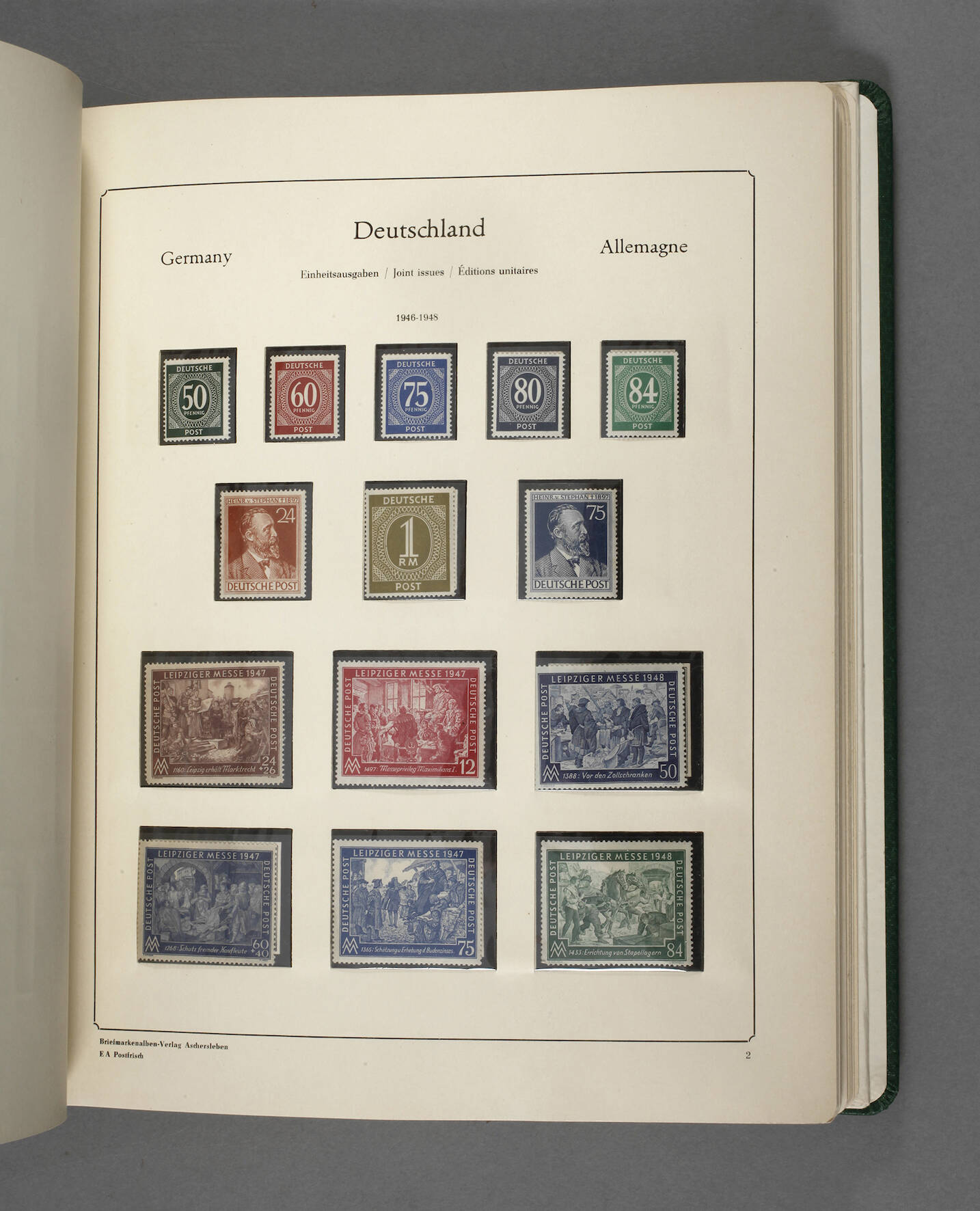 Briefmarkensammlung Besatzungszonen