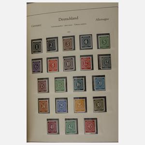 Briefmarkensammlung Besatzungszonen