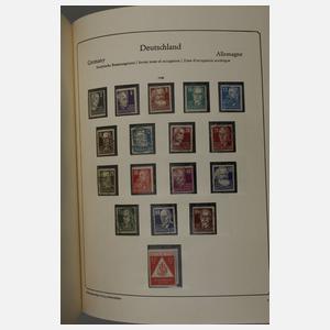 Briefmarkensammlung Besatzungszonen