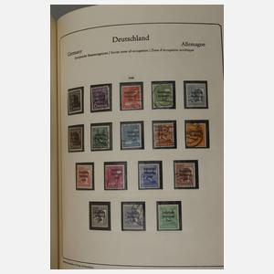 Briefmarkensammlung Besatzungszonen