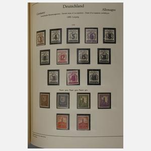 Briefmarkensammlung Besatzungszonen
