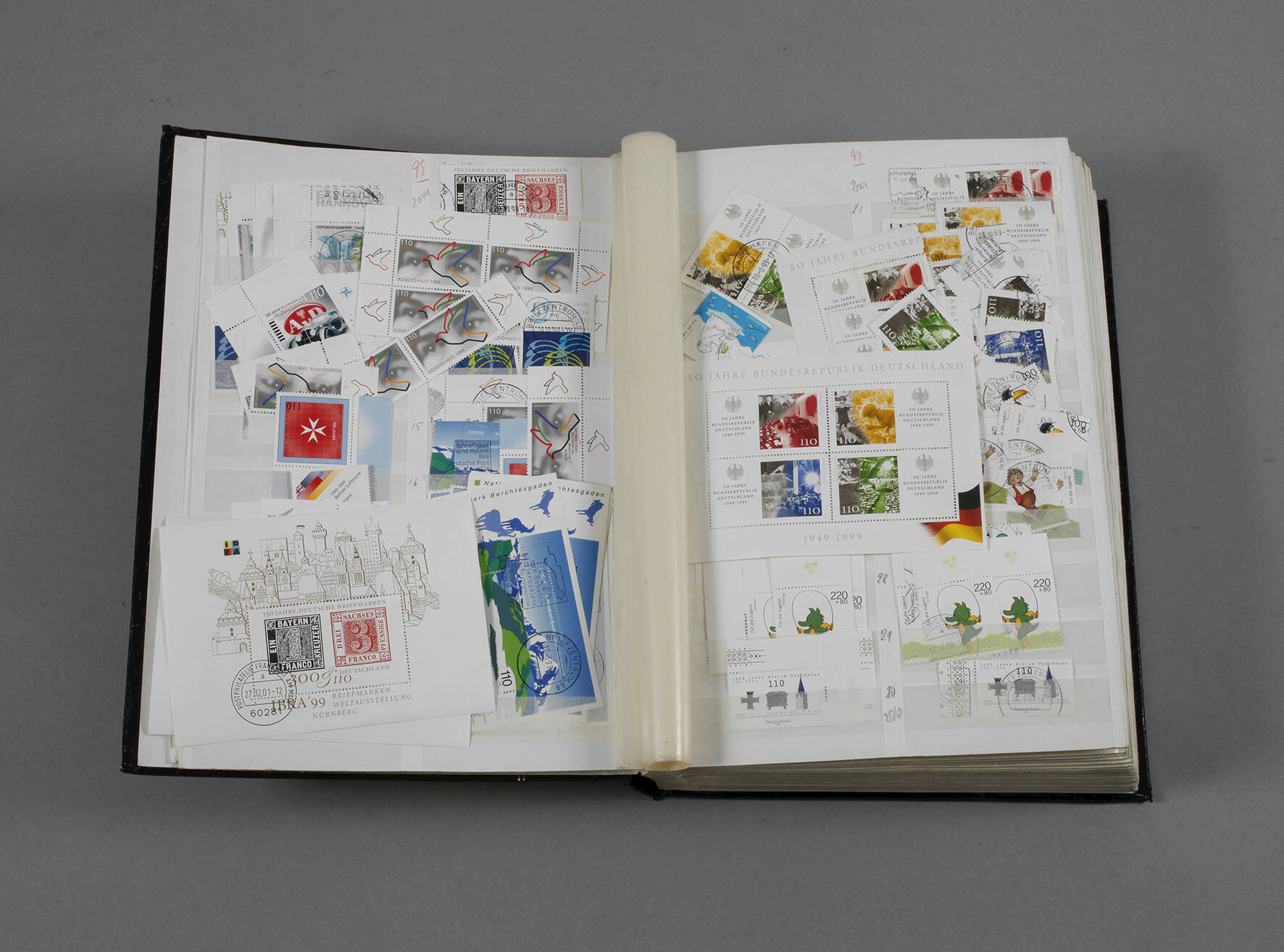 Marken- und Stempelsammlung BRD