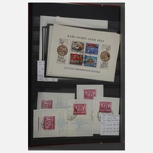 Sammlung DDR-Blöcke